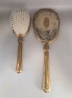 Vintage Mirror & Brush Set Gold Plated ? — photo 2