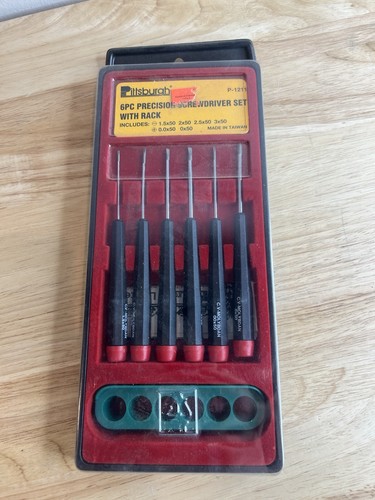 Pittsburgh 6pc Precision Screwdriver Set-R44-234