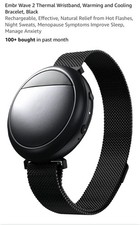 Embr Wave 2 Cooling Wristband for Menopause Relief Cold Chills - Black