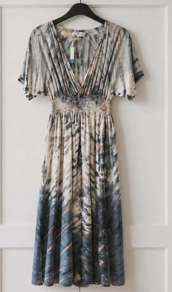 Mixed , TIe-dye long summer dress FS 8/16
Opens in a new window or tab