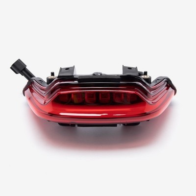 Rücklicht Montage für LX500-N-E5 Glühlampe schwarz Straße Motorrad rot