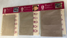 Lot of 3 Home Arts Distribution Fabric Box Foundation Set F-31, F-32  F-33