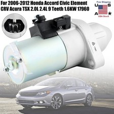 Starter Motor For 2006-2012 Honda Accord 2.4L Civic 2.0L CR-V Element Acura TSX