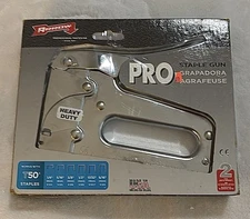 Arrow T50 Pro Heavy Duty Staple Gun Tacker stapler