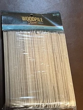 NEW Woodpile Fun! 75 Jumbo Craft Sticks