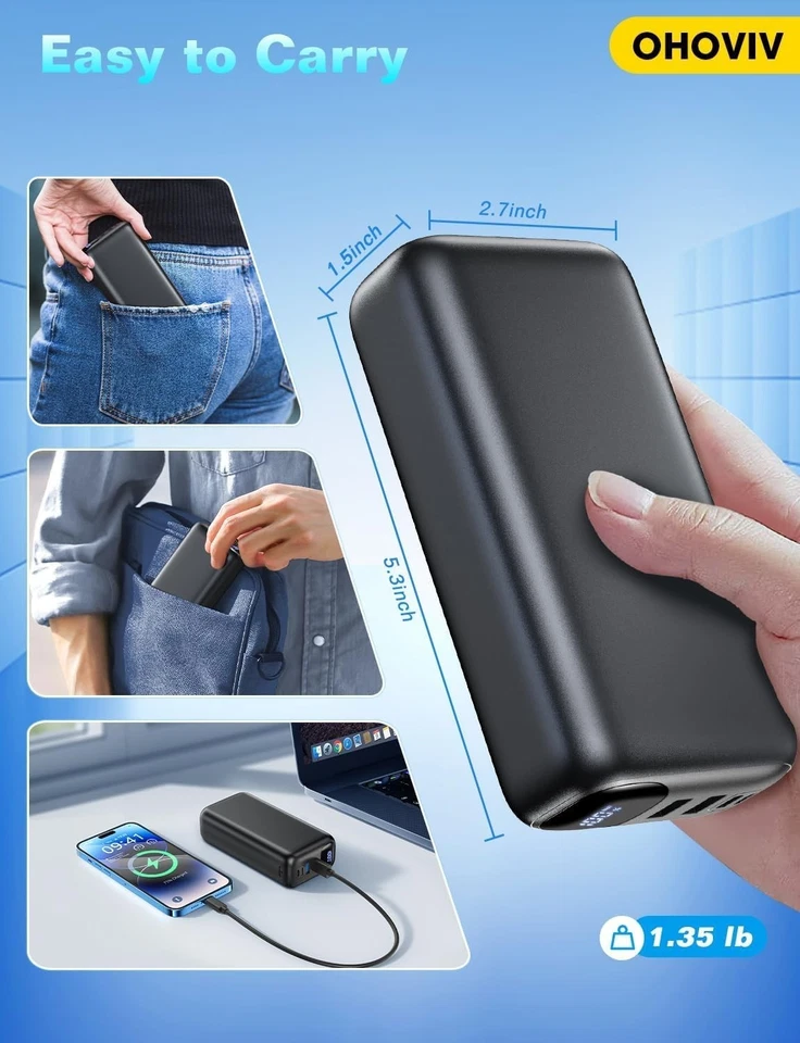 Portable Charger 50000mAh Power Bank: Never Run Out of Power Again! 🔋 - Image 4 of 4