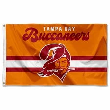 3x5 Foot Tampa Bay Buccaneers Throwback Retro Vintage Logo Flag
