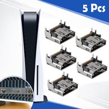 Lot of 5 Pack HDMI Port Connector Socket Replacement For Sony PlayStation 5 PS5