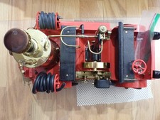 Used Wilesco D305 Toy Steam Fire Truck with O...