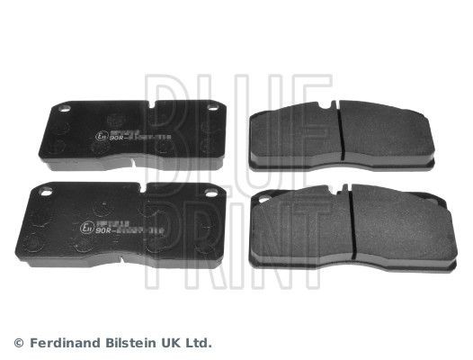 Blue Print Bremsbelagsatz, Scheibenbremse Vorne Hinten-image