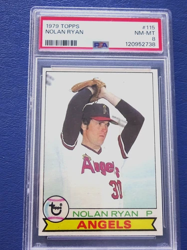 1979 Topps Baseball Nolan Ryan #115 PSA 8 NM-MT
