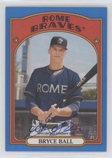 2021 Heritage Minor League Edition Real One Blue Border 5/99 Bryce Ball Auto 4z8