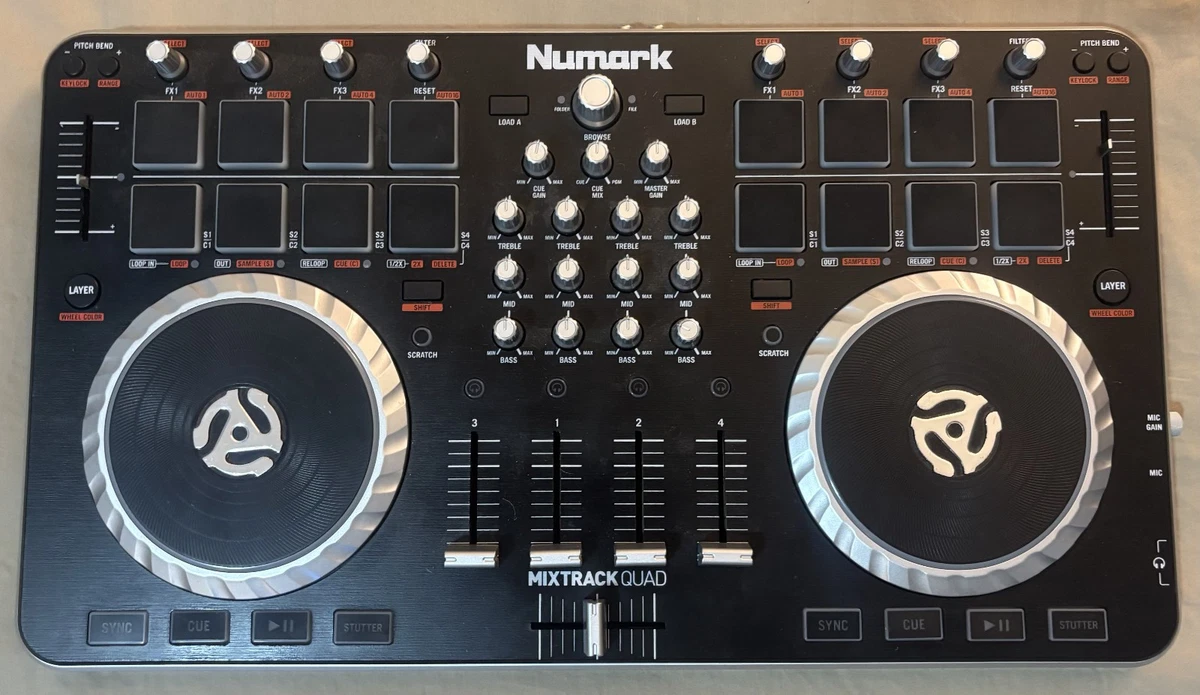 Numark Quad Deck Controller Digital DJ Controllers for sale | eBay
