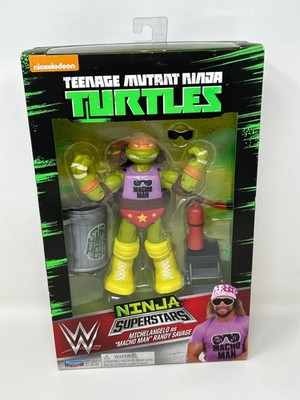 Teenage Mutant Ninja Turtles Ninja Super Stars: Michelangelo as Macho Man Randy