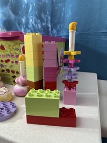 Lego Duplo Set #6785 Creative Cakes Birthday Party Candles Baking Girls 55 pcs
