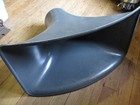 Vtg PA Loud Speaker Horn 22 x 16 Hard Plastic Shell From a Military Home Nice! — photo 4