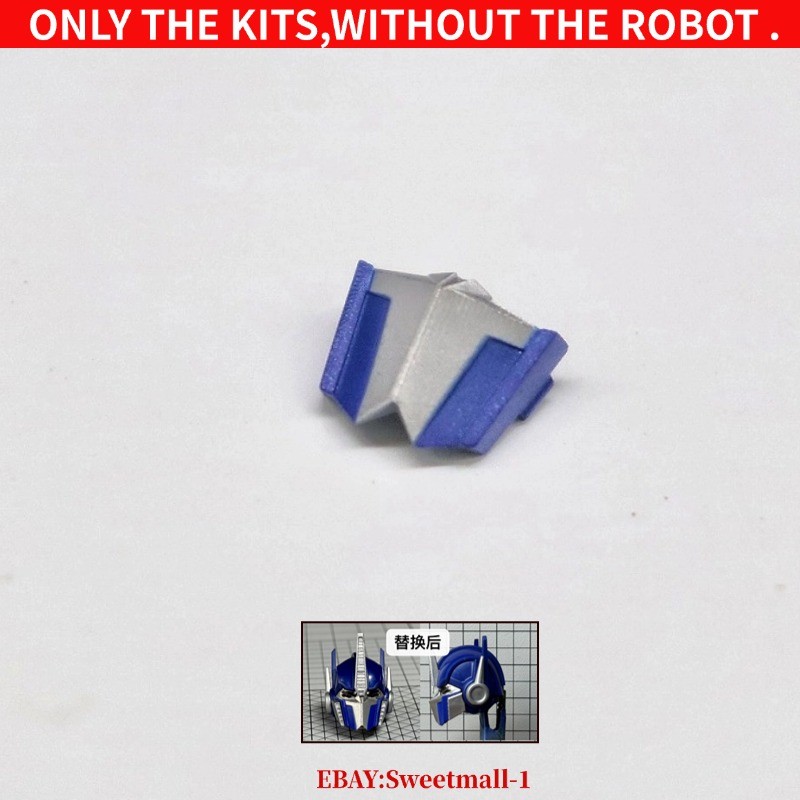 3D DIY Replace Mask Upgrade Kit For BLOKEES LEGEND ACTION EDITION TFP OP Prime