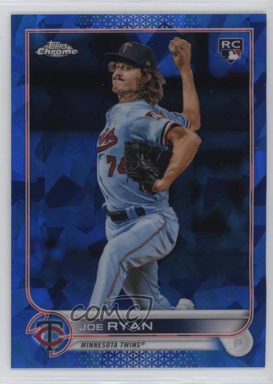 2022 Topps Chrome Sapphire Edition Joe Ryan #390 0hk3