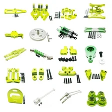 Aluminum Metal Upgrade Parts For 1/12 WLtoys 12428 12423 RC Buggy Car green