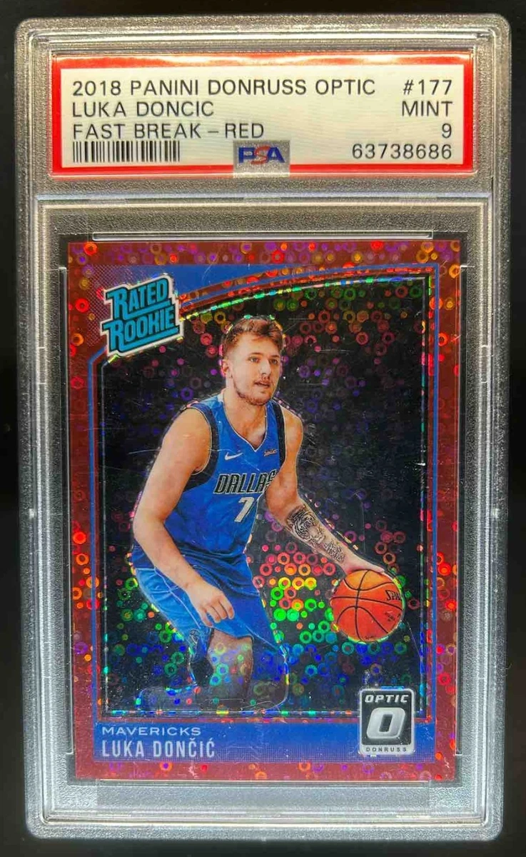 Luka Dončić 9 Graded Basketball Sports Trading Cards & Accessories
