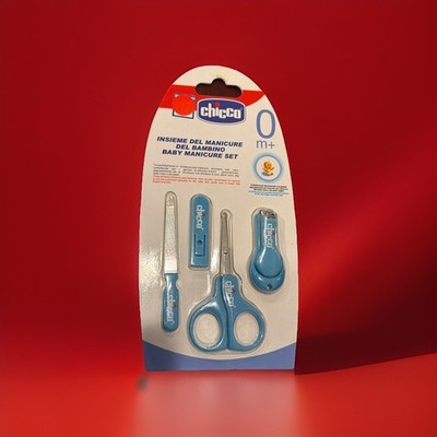 Chicco Baby Manicure Set *blue Color Theme* 