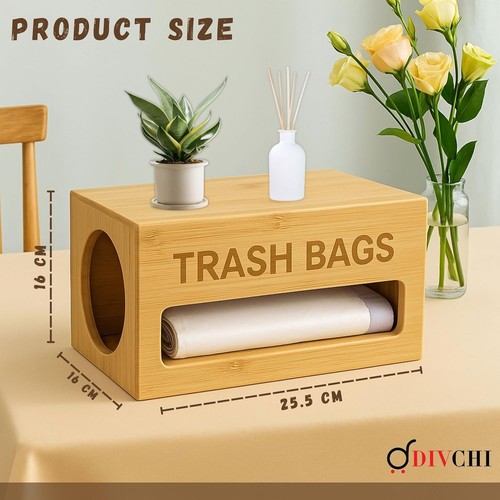 DIVCHI - Müllbeutelhalter - Küche Einkaufstasche Aufbewahrung - 1er Pack - Standard Pla - Bild 5 von 6