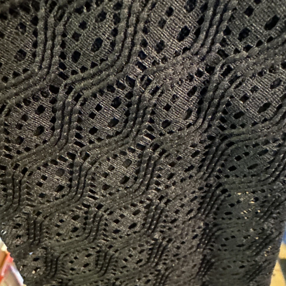 Corbata de Colección Años 50 60 Cavalier Para Hombre Corbata Bordada Loca - Difícil de Encontrar RARA Negra Foto 2 de 4