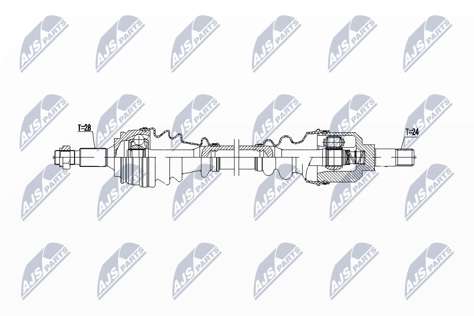 N.T.Y. NPW-CT-142.NTY Drive Shaft for CITROËN
