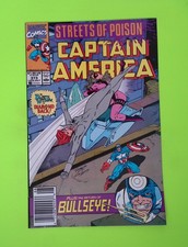 Captain America 373 Vol. 1 1990 Marvel Comics 1st App Newsstand 9.4 R88-189 Captain America 373 Vol. 1 1990 Marvel Comics 1st App Newsstand 9.4 R88-189
