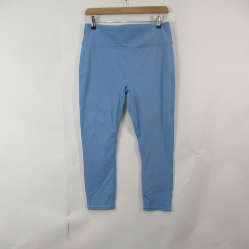 Fabletics Power Hold Leggings UK XL Pale Blue Long Activewear With Tags - Picture 1 of 24