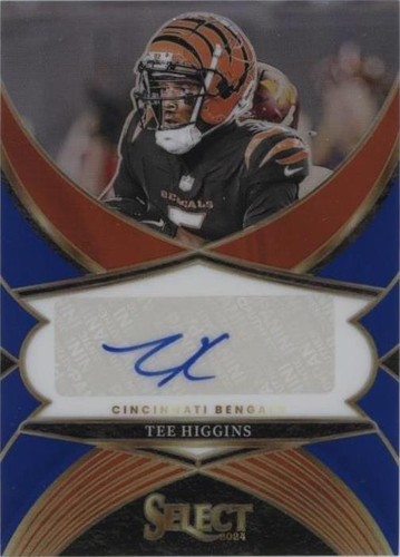 2024 Uno Elite NFL Tee Higgins Wild Card Foil Case Hit SSP Rare