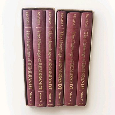 The Drawings Of Rembrandt In 6 Volumes Complete 1973 Hardcover Sets/Sleeves J61