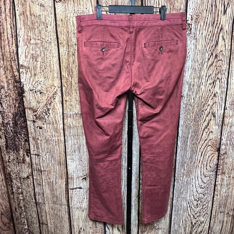 Horny Toad Women's Size 10 Pants Plaid Casual Chinos Trousers Red Straight Leg - Image 2 of 4