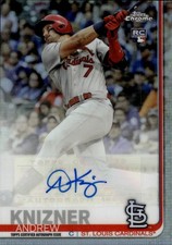 2019 Topps Chrome Update Autographs #CUA-AK Andrew Knizner Cardinals