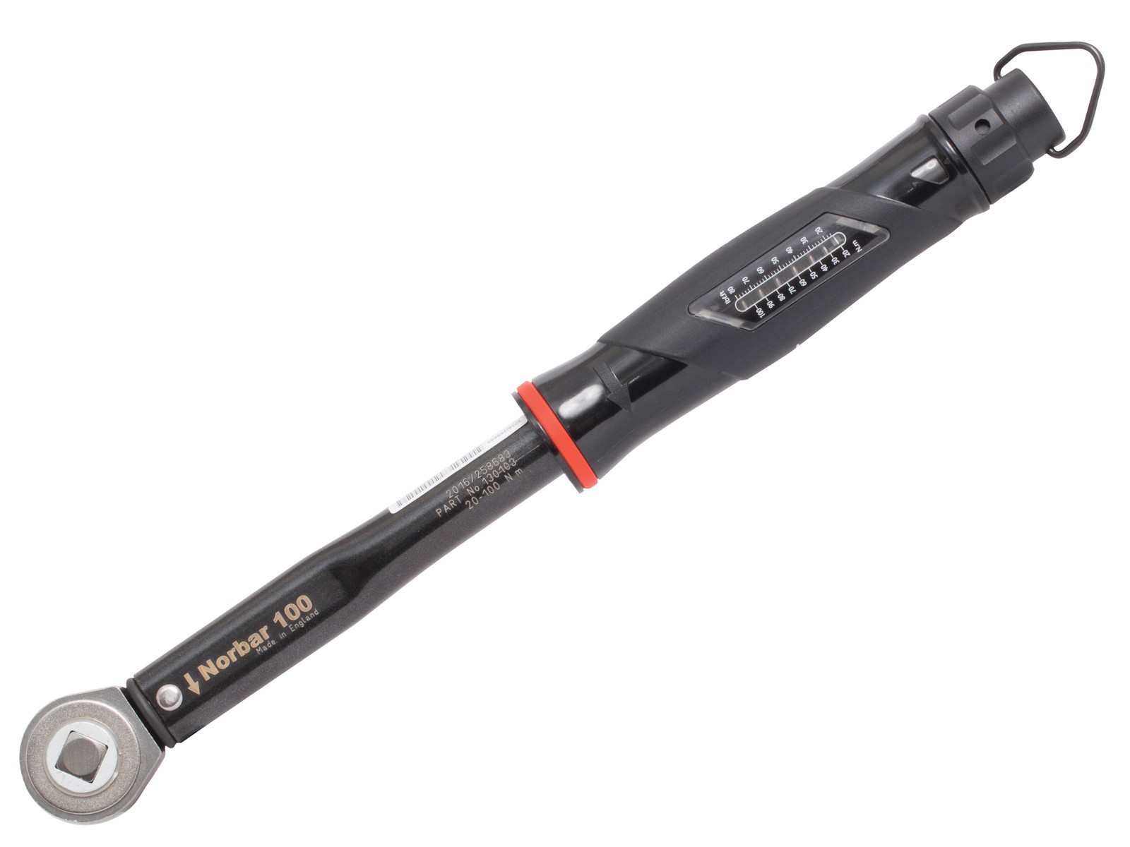 Norbar NOR130103 NorTorque 100 Adjustable Dual Scale Ratchet Torque Wrench 1/2in