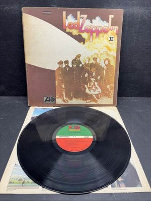 LED Zeppelin II Vinyl LP Record Album 1969 Atlantic Records SD 8236