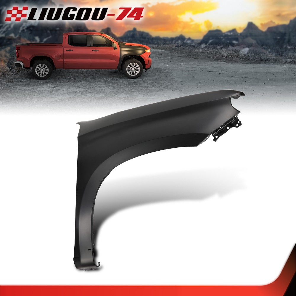 Front Right Passenger Side Fender Fit For 2019-2023 Chevrolet Silverado 1500