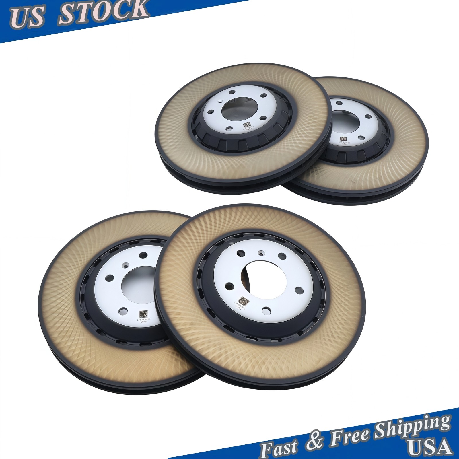 Bentley Bentayga Speed 2016-2023 Front Brake discs 4 pcs P/N 4M0615601N