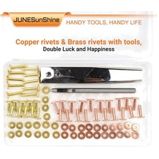 Leather Rivets Kit with Tools