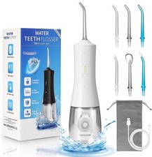 Cordless Water Flosser Dental Oral Irrigator Travel Teeth Cleaner Floss Pick