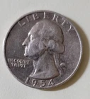 🔥USA - 1954 D - Washington ¼ $ - Silver (lot G)