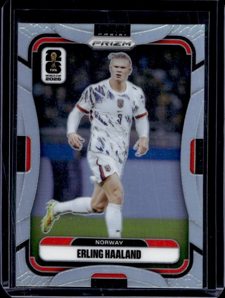 2026 Panini Prizm World Cup Erling Haaland Silver #333 Norway