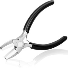 Nylon Jaw Pliers for Jewelry Making - Flat Nose, Soft Jaw Pliers for Chain Makin