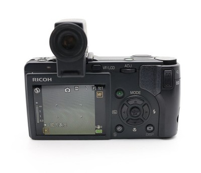 RICOH GX100 VF-1 Compact Digital Camera Tested Clear Lens