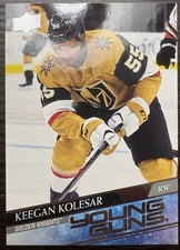 2020-21 Upper Deck Keegan Kolesar Young Guns RC #477 Vegas Golden Knights