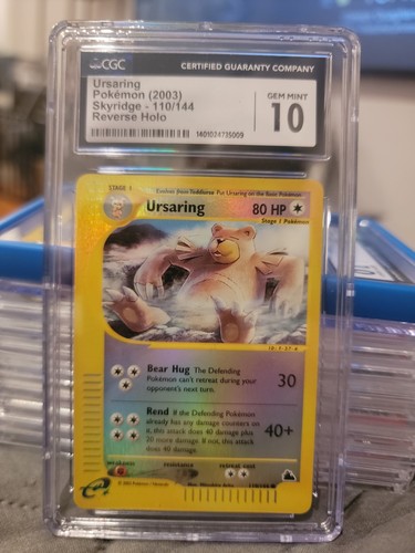 Ursaring graded CGC 10 for sale on eBay