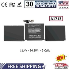 New A1713 A1708 Battery for Apple MacBook Pro Retina 13" A2159 A2171 A2289 A2338