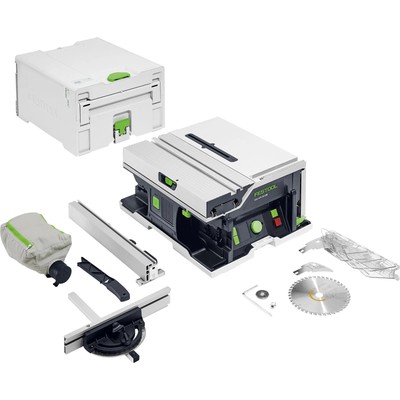 Festool Akku-Tischkreissäge CSC SYS 50 EBI-Basic Ø 168 mm - 576820