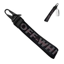 Car Keychain Lanyard, Fabric Wrist Strap Key Ring for Keys, Wallets, Bags