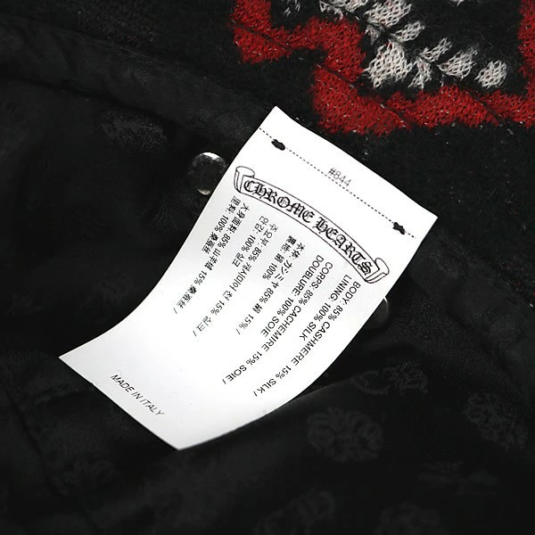 CHROME HEARTS Shinjuku PPO Chomper All Over Pattern Cashmere Bucket Hat thumbnail 5